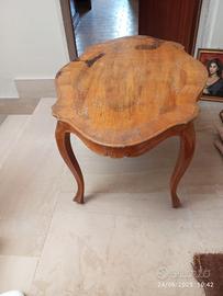 Tavolo d'arte in legno pregiato