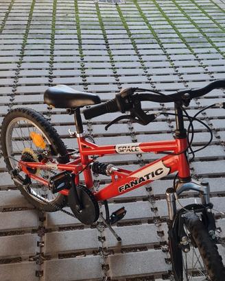 bici bimbo Fanatic space con marce 