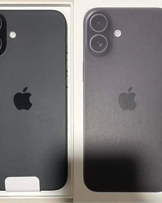 IPHONE 16 BLACK 128GB NUOVO