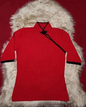 Maglia a maniche corte di rayon