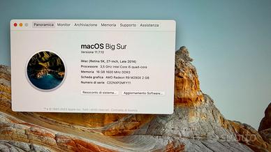 iMac 27 fine 2014