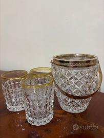 Mini set liquore/amaro vintage