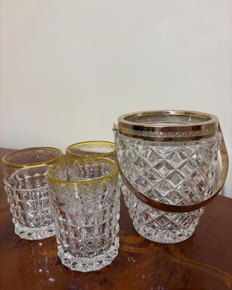 Mini set liquore/amaro vintage