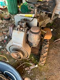 Motozappa con carrello