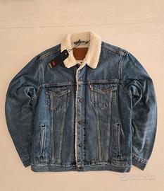 Giubbotto Levi's Type 3 Sherpa Trucker TG M Nuovo