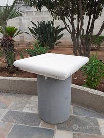Panchine in cemento da giardino