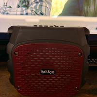 Cassa karaoke radio chitarra