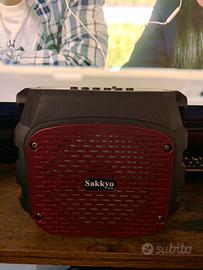 Cassa karaoke radio chitarra