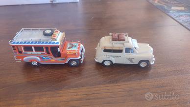 Lotto 2 Taxi 1:43 Jeepney + Renault Colorale