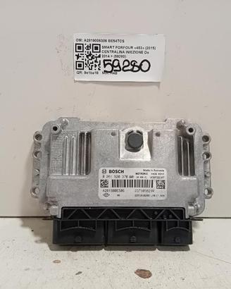 CENTRALINA INIEZIONE SMART Forfour 2° Serie A2819