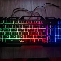 Tastiera Gaming WisFox RGB Retroilluminata