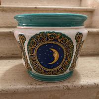 Vaso ceramica Facciolini Castelli Italy