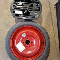 kit ruota scorta renault captur