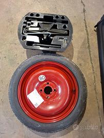 kit ruota scorta renault captur