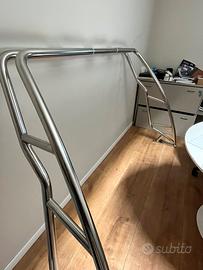 Roll bar acciaio inox NUOVO mai usato
