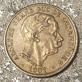 Grand.Lussemburgo, Adolfo,5 c.mes 1901