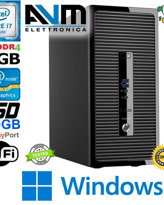 PC HP ProDesk 400 G3, Core i7, RAM 16GB, SSD 480GB
