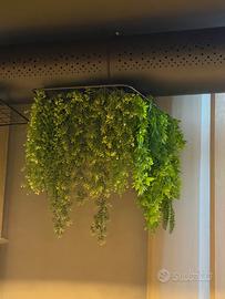 🌿 2 Pareti verdi artificiali 68×68 cm – 27 rami