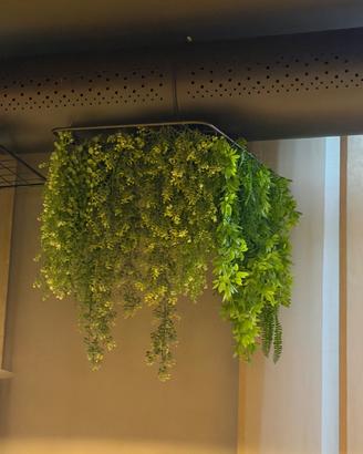 🌿 2 Pareti verdi artificiali 68×68 cm – 27 rami