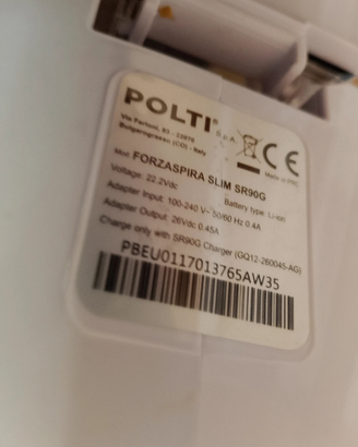 Aspirapolvere praticamente nuova