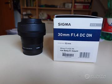 sigma 30 mm 1.4 e-mount