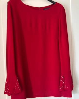 Blusa da cerimonia in pura seta Luisa Spagnoli