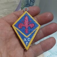 Portachiavi in legno Fiorentina 