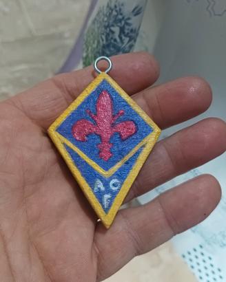 Portachiavi in legno Fiorentina 