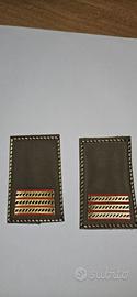 tubolari per camicia 1° Maresciallo 