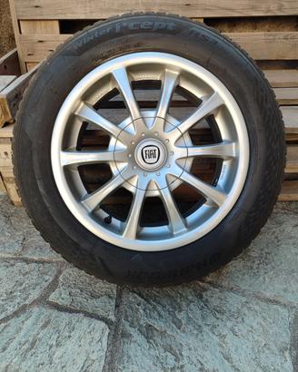 4 cerchi e  gomme invernali 185/65R15 Panda 4x4