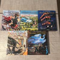 Harry Potter lotto 5 libri Ediz.Illustrata Jim Kay