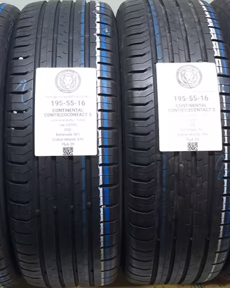 4 GOMME 195 55 16 CONTINENTAL A70490