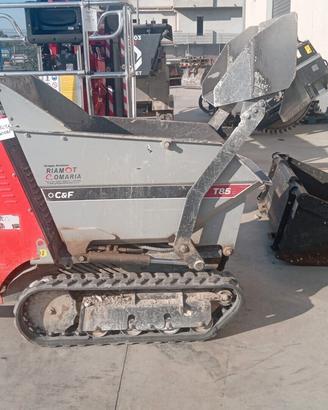 Mini dumper cingolato C&F T85