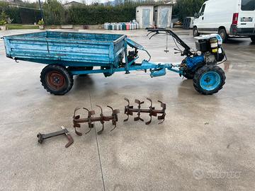 Motozappa sep diesel carrello trazionato