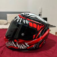 casco integrale Hjc Rpha 12 Maximized Venom Marvel