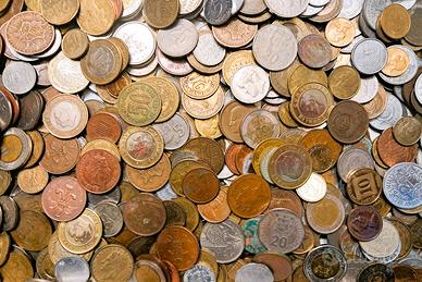 Lotto 500 monete Mondo