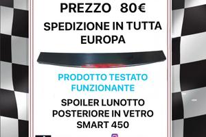 SPOILER LUNOTTO POSTERIORE SMART 450
