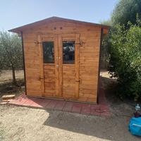 Ricovero attrezzi casetta giardino