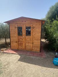 Ricovero attrezzi casetta giardino