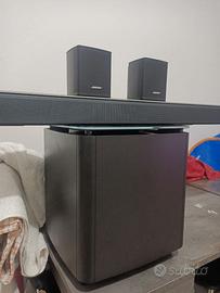 Bose soundbar + bass modul + wirless Surround