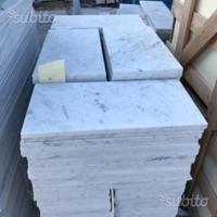 Piastrelle Marmo Bianco Carrara Stock