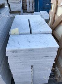Piastrelle Marmo Bianco Carrara Stock