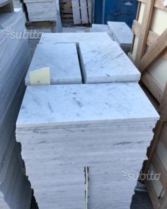 Piastrelle Marmo Bianco Carrara Stock