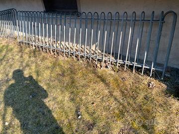 Ringhiera in acciaio zincato