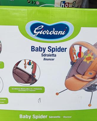 Sdraietta baby spider