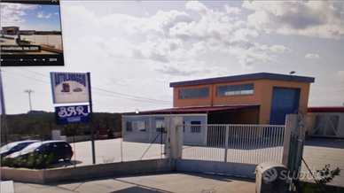 Capannone commerciale con piazzale 2100mq