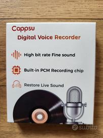 Registratore Vocale Digitale Cappsu