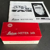 LEICA LEICAMETER MR SCATOLA E ISTRUZIONI
