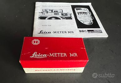 LEICA LEICAMETER MR SCATOLA E ISTRUZIONI