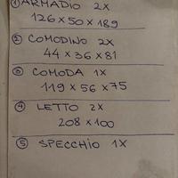 Camera da letto vintage